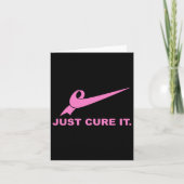Just Cure It – 乳がん認識度Fight For A カード (正面)