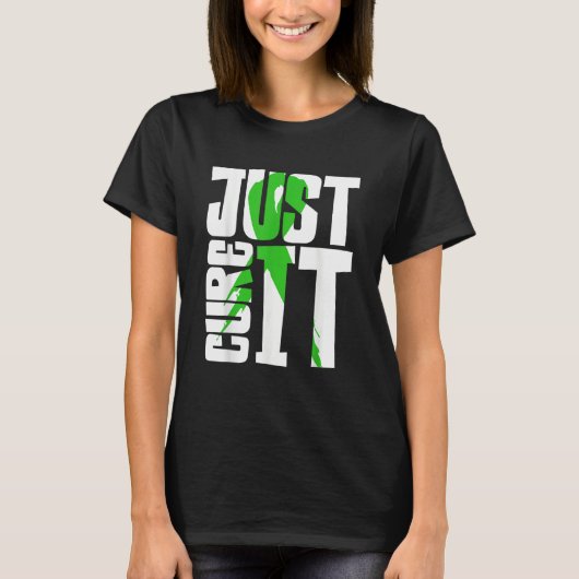 Just Cure It Brain Injury Warrior Ribbon Survivor  Tシャツ (正面)
