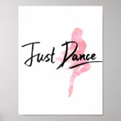 Just Dance Poster（ホワイト） ポスター (正面)