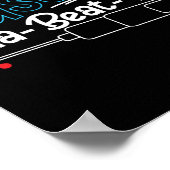 Just Dia-ビート – このタイプ1糖尿病認識度 ポスター (角)