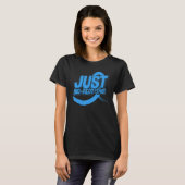 Just Dia-ビート – この糖尿病認識度 Tシャツ (正面フル)