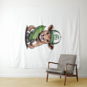 Just Dill With It Cow, おもしろい Pickle タペストリー (インサイチュ(横))