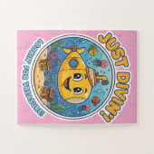 Just Divin'! Lookin' For Treasure! - Cheerful ジグソーパズル (横)