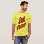 just divorced t-shirt tシャツ (正面フル)
