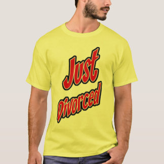 just divorced t-shirt tシャツ