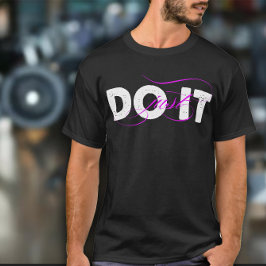 Just DO IT メンズ エクササイズ Tシャツ