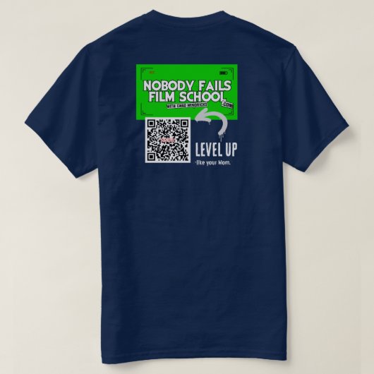 Just Do It Man Shirt | Creative Hustle Tシャツ (デザイン裏面)