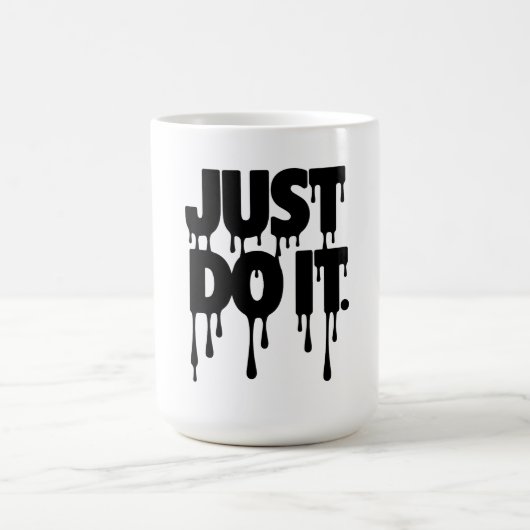 Just Do It! Tee | レトロボールドレタリング コーヒーマグカップ (中央)