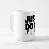 Just Do It! Tee | レトロボールドレタリング コーヒーマグカップ (正面左)
