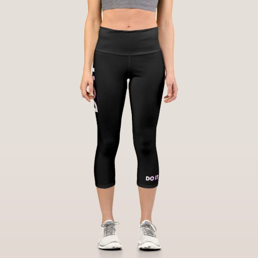 Just DO IT Women's Exercise カプリレギンス (正面)