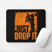 Just Drop It - 植木屋 樹木外科医 キョダイハンマー マウスパッド (マウス)