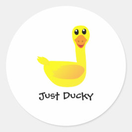 Just Ducky Humor ラウンドシール