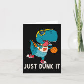 Just Dunk It Fun Dinosaur Bysketbyll League Slam D カード (正面)