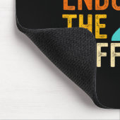 Just Endure The Suffering Retro Vintage  マウスパッド (コーナー)