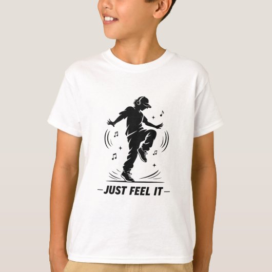 Just Feel It | クールダンシング Tシャツ (正面)