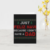 Just Feliz Navi Because I Do Not Have A Dad カード (黄色い花)