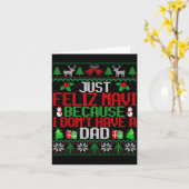 Just Feliz Navi Because I Don't Have A Dad Ugly Ch カード (黄色い花)