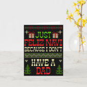 Just Feliz Navi Because I Don't Have A Dad Ugly Ch カード (黄色い花)