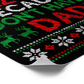 Just Feliz Navi Because I Don't Have A Dad Ugly Xm ポスター (角)