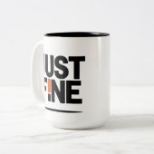 Just Fine Today ツートーンマグカップ (正面左)