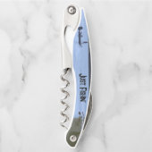 Just Fishin' Boat on Lake Illustration ソムリエナイフ (正面)