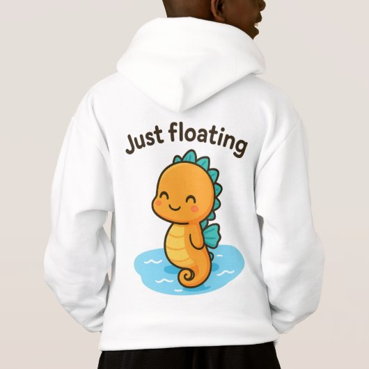 Just Floating – かわいいタツノオトシゴ (裏面)