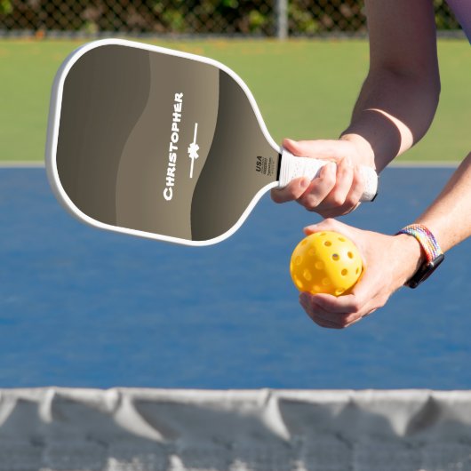 Just For Himスクリプト名シスタイリッシュック迷彩柄プリント ピックルボールラケット (インサイチュ)