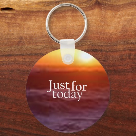 Just For Today キーホルダー (正面)