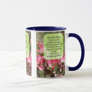 Just For Today Dogwoodフローラ 感動的 マグカップ