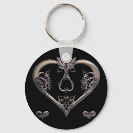 Just for Youボタンキーリング キーホルダー