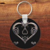 Just for Youボタンキーリング キーホルダー (正面)