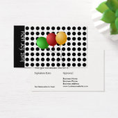 Just For You Gift Card白黒水玉模様 (デスク)