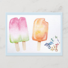 Just For You - Popsicle ポストカード