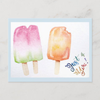 Just For You - Popsicle ポストカード