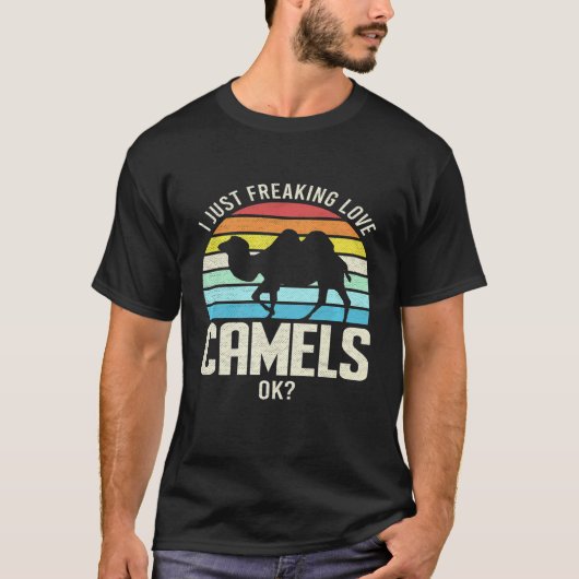 Just Freaking Love Camelds Ok Premium Tシャツ (正面)