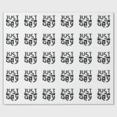 Just Gay  ラッピングペーパー (フラット)