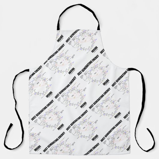 Just Generation Energy Inside Biochemistry Krebs エプロン (正面)