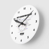 Just Generation Energy Inside Biochemistry Krebs ラウンド壁時計 (傾斜)