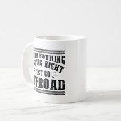 Just Go Off road コーヒーマグカップ (正面左)