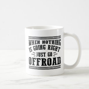 Just Go Off road コーヒーマグカップ