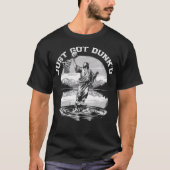 Just Got Dunked Funny Baptism Jesus Playing Basket Tシャツ (正面)