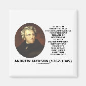 Just Gov'tの下に社会の区別が存在する マグネット (正面)