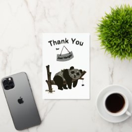 Just Hangin' Card - Adiela Akoo 箔グリーティングカード