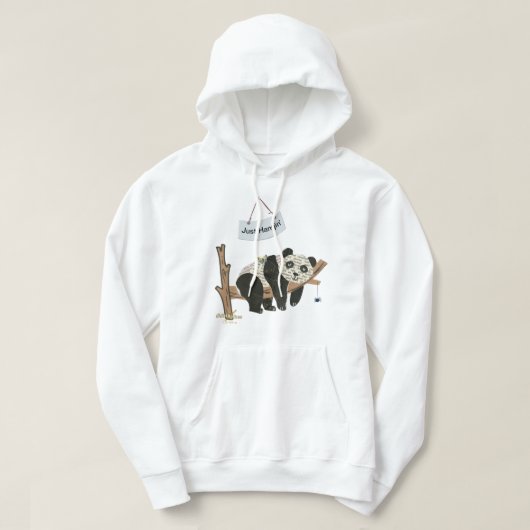 Just Hangin' T-Shirt - Adiela Akoo パーカ (デザイン正面)