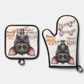 Just hanging around, Bats 鍋つかみ&鍋敷きセット (正面)