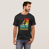 Just Hanging Around Graphic Bouldering Boulder Cli Tシャツ (正面フル)