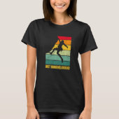 Just Hanging Around Graphic Bouldering Boulder Cli Tシャツ (正面)