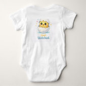 Just Hatched Cute Baby Bodysuit ベビーボディスーツ (裏面)