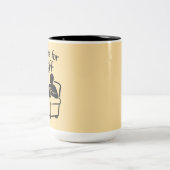 Just Here for Kickoff ツートーンマグカップ (中央)