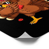 Just Here For The Rolls Turkey Rolls Thanksgiving  ポスター (角)